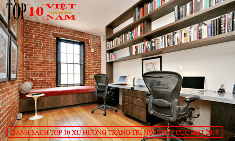 trang trí phòng làm việc