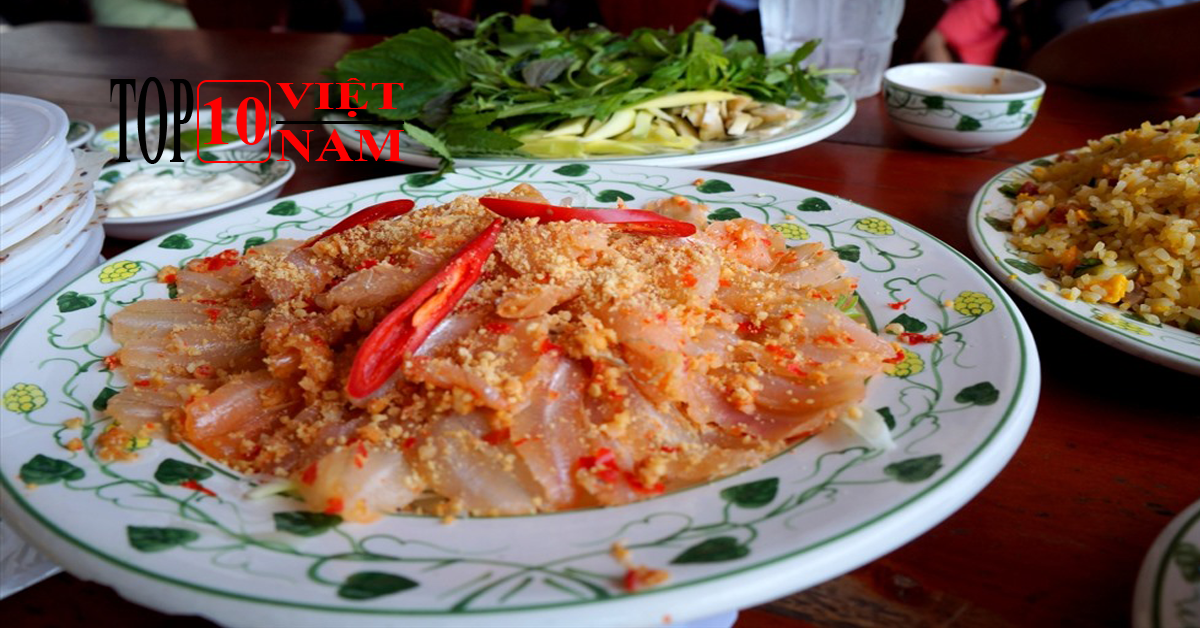 Đặc sản Gỏi Cá Mai Ninh Thuận