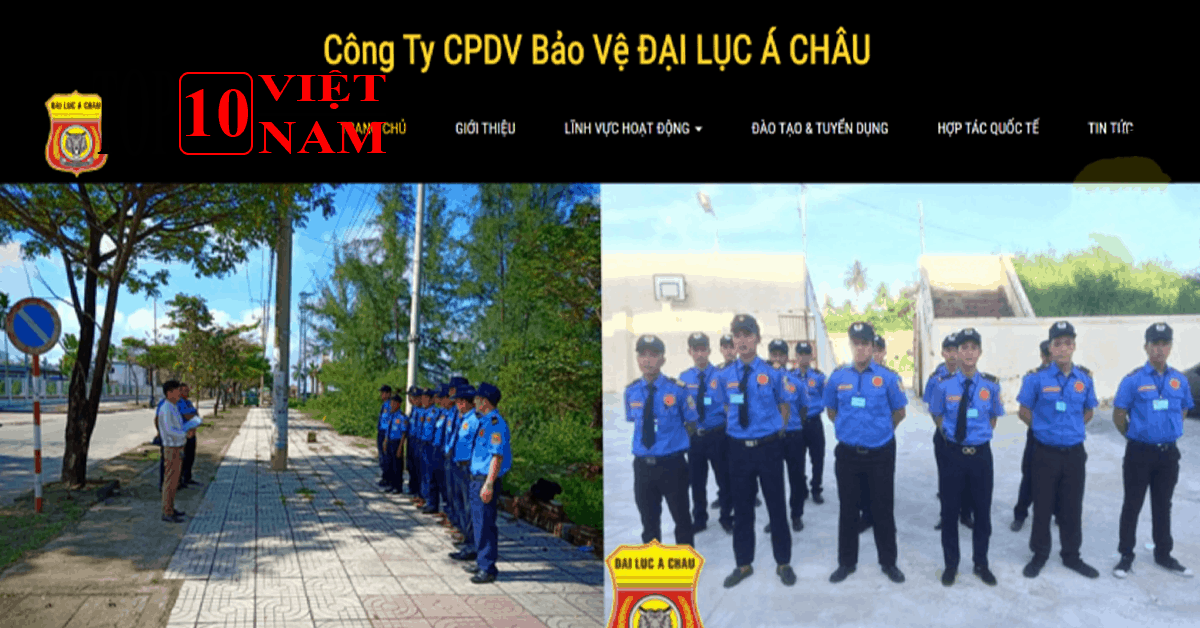 Công Ty CPDV Bảo Vệ Đại Lục Á Châu – Bảo Vệ Chuyên Nghiệp Đà Nẵng