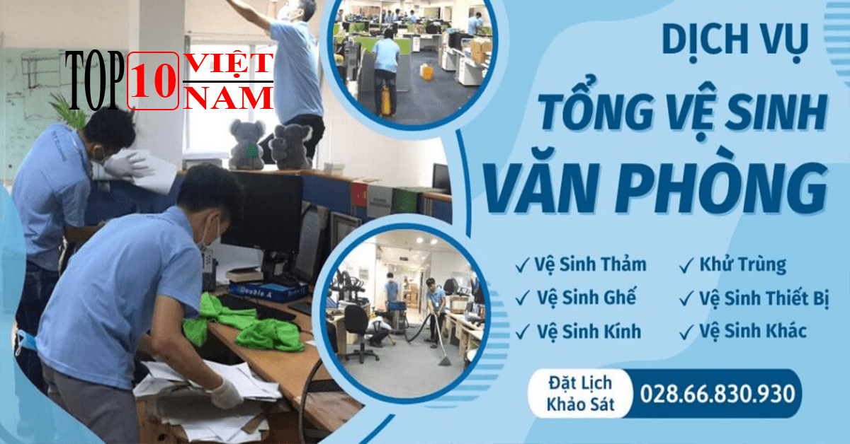 Dịch Vụ Vệ Sinh Văn Phòng TKT Cleaning Tại TPHCM