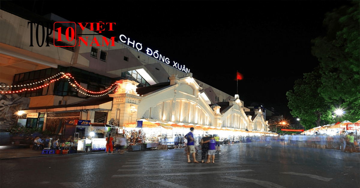 Chợ Mua Sắm Đồng Xuân Ở Hà Nội