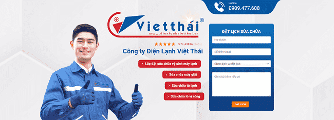 dịch vụ vệ sinh máy lạnh uy tín ở quận 6-Việt Thái