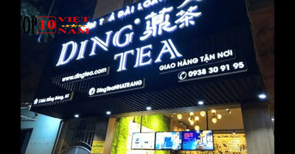 Quán Trà Sữa Ding Tea Tại Nha Trang