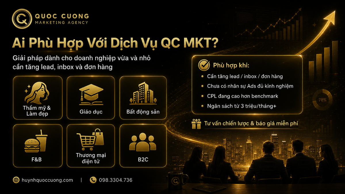 Đối tượng phù hợp sử dụng dịch vụ